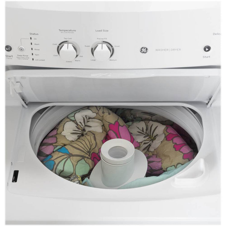 3.8 Cu. Ft.. Top Load Washer and 5.9 Cu. Ft.. Electric Dryer Laundry Center - White