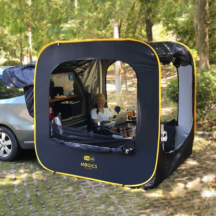 Mogics Carsule C a Popup Cabin for Your Car