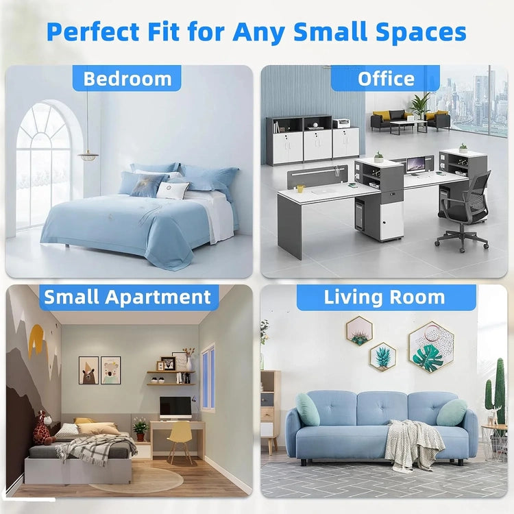 Antarctic Star 12,000 BTU U-Shaped Window Air Conditioner Unit Cools up to 550 Sq.Ft. with 6 Modes 24H Timer, Window AC Units