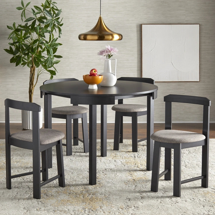 Harrisburg Tobey 5-Piece Compact Round Dining Set