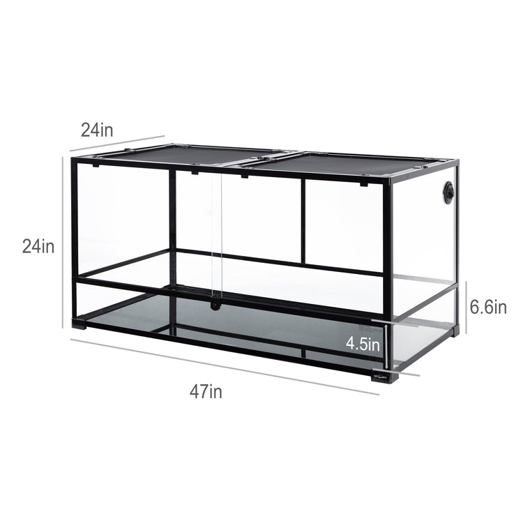 Reptizoo 120gallon Extra Large Reptile Terrarium