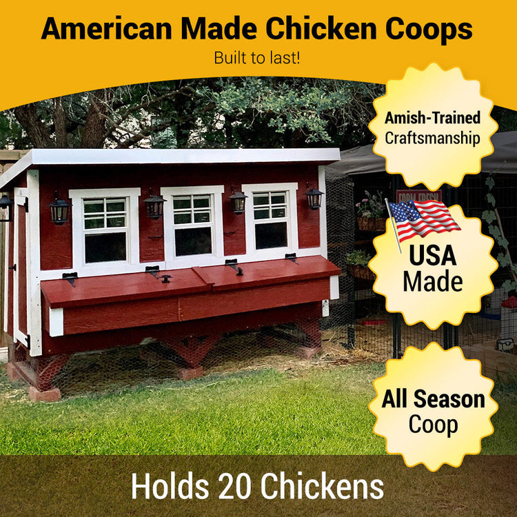 Overez Xl Chicken Coop - up to 20 Chickens
