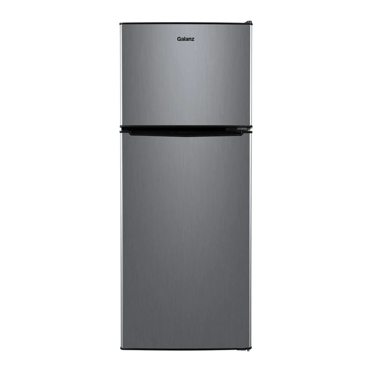 4.6. Cu. Ft. Two Door Mini Refrigerator with Freezer, Stainless Steel