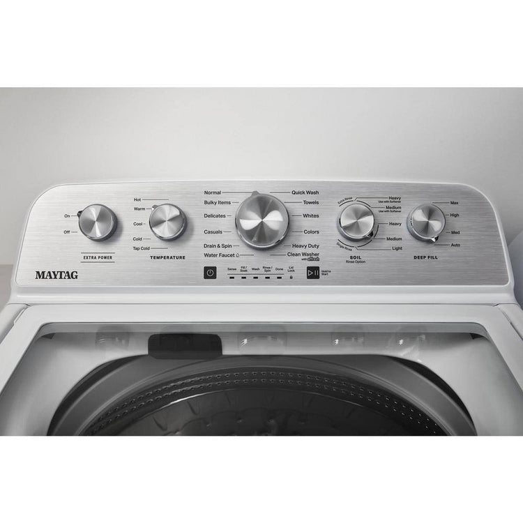 4.8 Cu. Ft.. Top Load Washer with Extra Power Boost, White - MVW5430MW