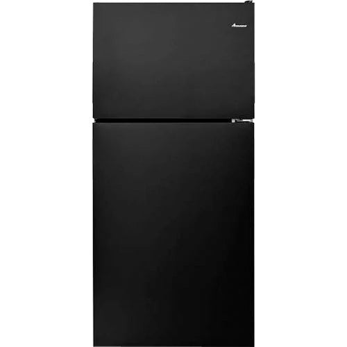 18 Cu. Ft.. Top-Freezer Refrigerator Black