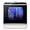 Portable Countertop Dishwasher with 5-Liter Built-in Water Tank and Air-Dry Function, 5 Washing Programs