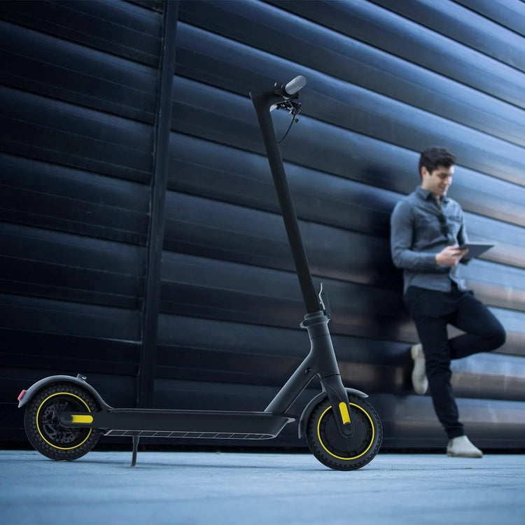 Electric Scooter -500W Motor 10" Solid Tires, up to 18 Miles Long-Range and 19 MPH Portable Folding Commuting Scooter for Adults