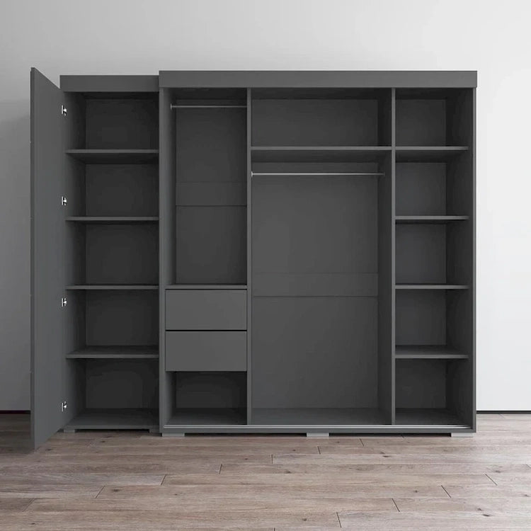 Three-Mirror Wardrobe