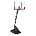 Spalding 54 In. Shatter-Proof Polycarbonate Exacta Heighta Portable Basketball Hoop System