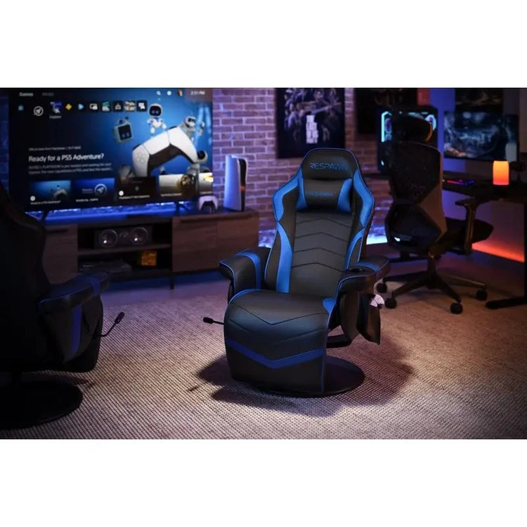 Gaming Recliner - Reclining Chair with Footrest