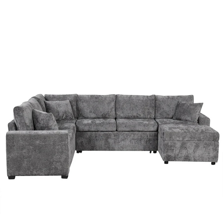 Sectional Sofa Pull-Out Sofa Bed Sleeper