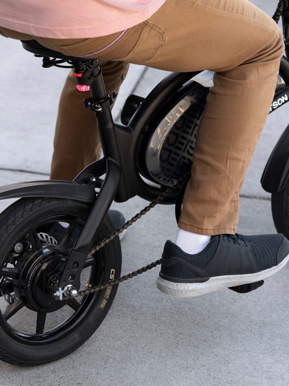 Jetson - Bolt Pro E-Bike with 30 Miles Max Operating Range & 15.5 MPH Max Speed - Black