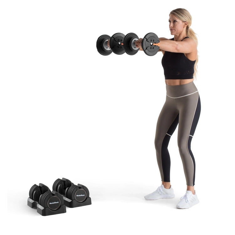 Nordictrack 55 Lb. Select-a-Weight Dumbbell Set