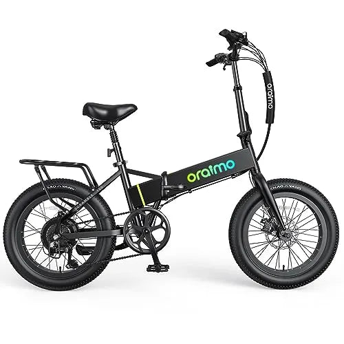 Oraimo 750W-1000W Electric Bike, up to 45 Miles 557Wh Hidden Li-Ion Battery, 7 Speed Gear