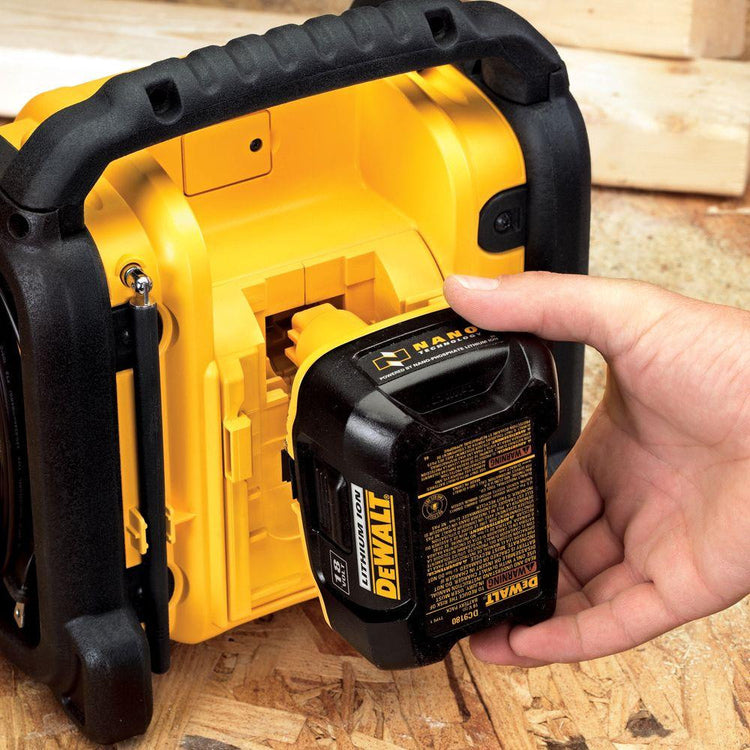 20-Volt Max Compact Corded/Cordless Worksite Radio