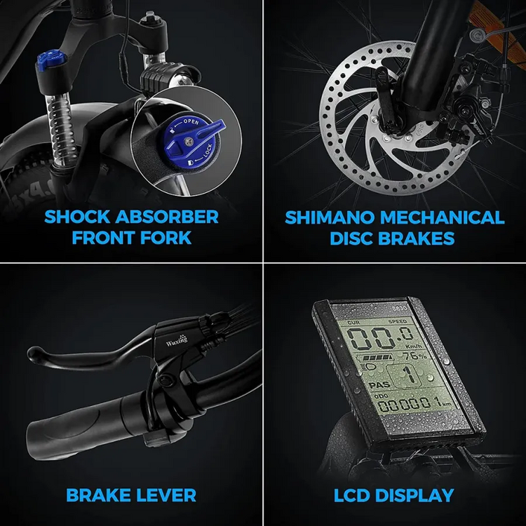 Sale ✨Outdoor Electric Bike with 48V/15Ah Lithium Battery✨