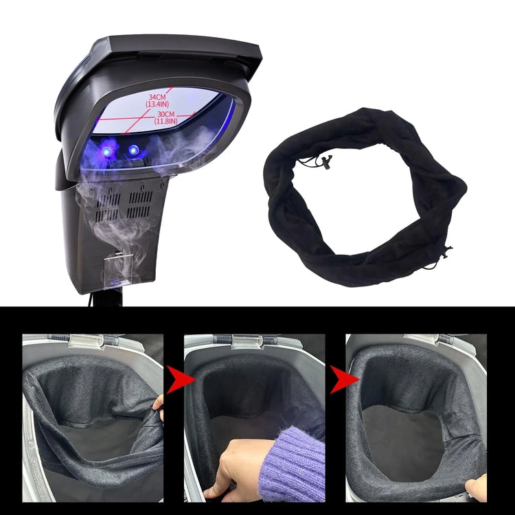 Hair Salon Professional O3 Ozone Micro Mist Steamer Accelerator Color Processor Hair Care