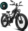 Ecoe 6000W/5000W Dual Motor Electric Bike 52MPH All Terrain Ebikes 7-Speed Gear Electric Bicycle