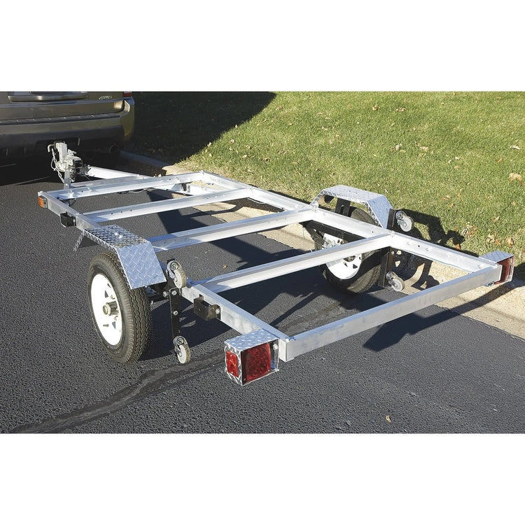 Ultra-Tow 4ft. X 8ft. Folding Aluminum Utility Trailer Kit-1170Lb. Load Capacity 3806S109