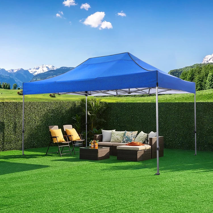 Cobizi 10x20 Heavy Duty Pop up Canopy Tent with 6 Sidewalls Easy up Commercial Outdoor Canopy Wedding Party Tents