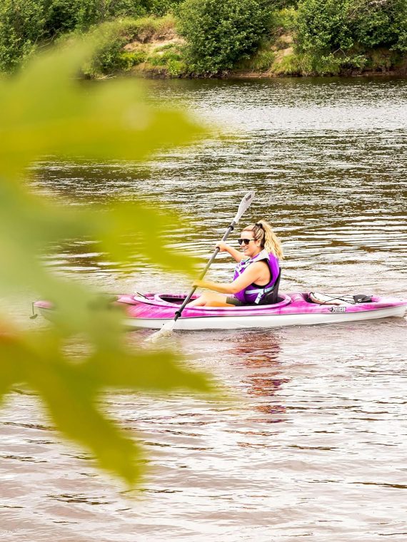Pelican Argo 100X Exo - Sit-in Recreational Kayak - Exo Cooler Bag Included - 10 Ft - Stardust